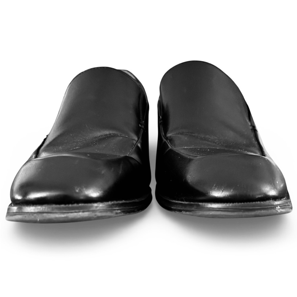 Alfani Men's Sleek Black Slip-On Loafers - Picture 6 of 8